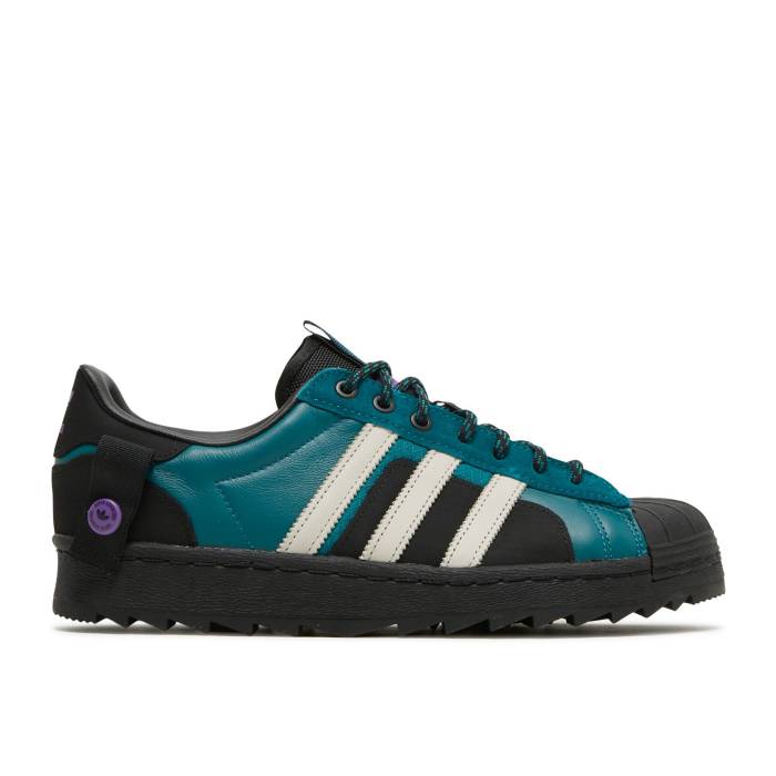 アディダス Adidas 【 Superstar Winterized 'Legacy Teal Black' Men Legacy Teal/Core Black/Active Purple 】 Superstar スーパースター メンズ legacy レガシー コア 黒色 ブラック Purple 紫・パープル