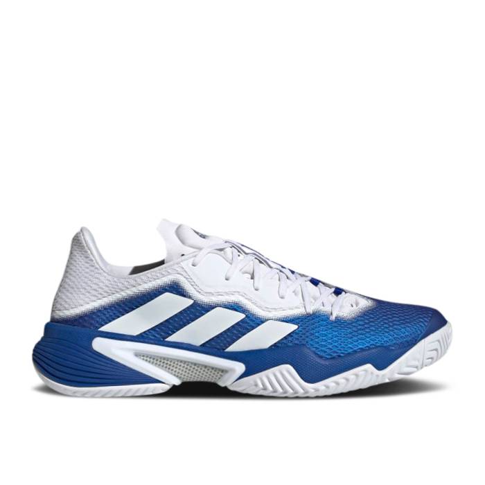 アディダス Adidas 【 Barricade \u0027Royal Blue Silver Metallic\u0027 Men Royal Blue/Cloud White/Silver Metallic 】 防柵 青み 青色 Silver しろがね色・しろがね色 メンズ 青み 青色 白いこと 白いこと Silver しろがね色・しろがね色