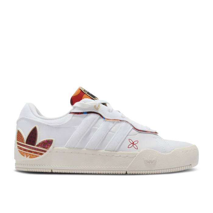 アディダス Adidas 【 Wmns Rey Galle \u0027Chinese New Year\u0027 Women Footwear White/White/Metallic Gold 】 レディース 白いこと 白いこと ゴールド