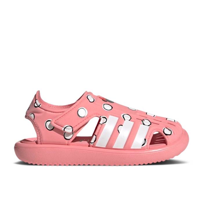 アディダス Adidas 【 Water Sandal J \u0027Super Pop\u0027 Youth Super Pop/Cloud White/Core Black 】 お坊っちゃん キッズ 白いこと 白いこと 中核グループ 黒いこと 黒いこと