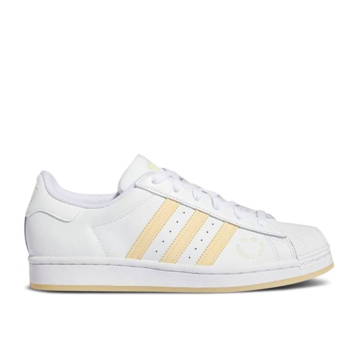 アディダス Adidas 【 Wmns Superstar 'White Easy Yellow' Women Cloud White/Easy Yellow/Easy Yellow 】 Superstar スーパースター レディース 白色 ホワイト yellow 黄色・イエロー