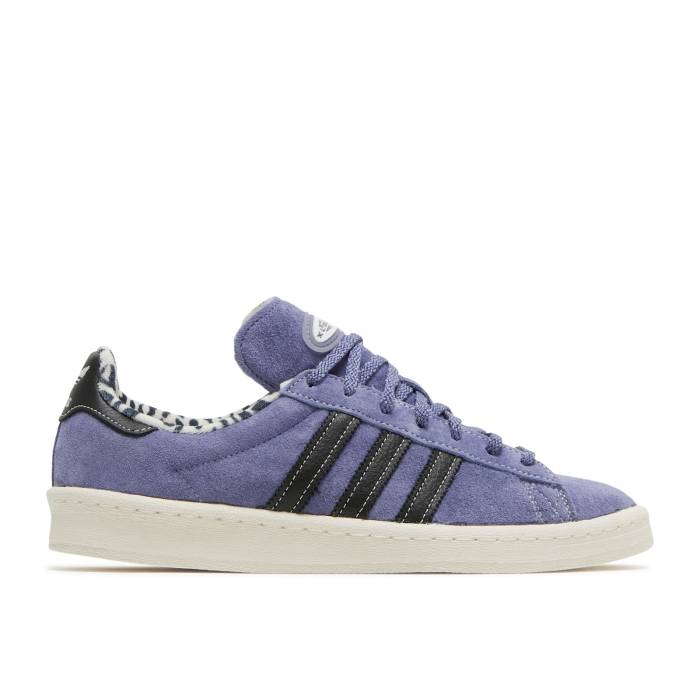 アディダス Adidas 【 Xlarge X Campus 80S \u0027Orbit Violet\u0027 Men Orbit Violet/Core Black/Chalk White 】 構内 メンズ 紫・相撲取り草 中核グループ 黒いこと 黒いこと 白いこと 白いこと