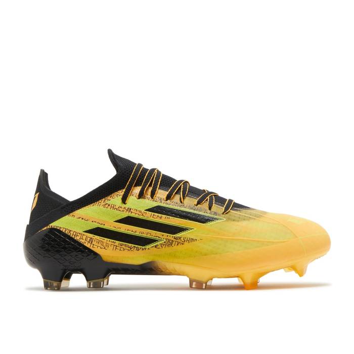 アディダス Adidas 【 X Speedflow Messi.1 Fg \u0027Solar Gold Bright Yellow\u0027 Men Solar Gold/Core Black/Bright Yellow 】 ゴールド メンズ ゴールド 中核グループ 黒いこと 黒いこと yellow 黄味がかった・黄色