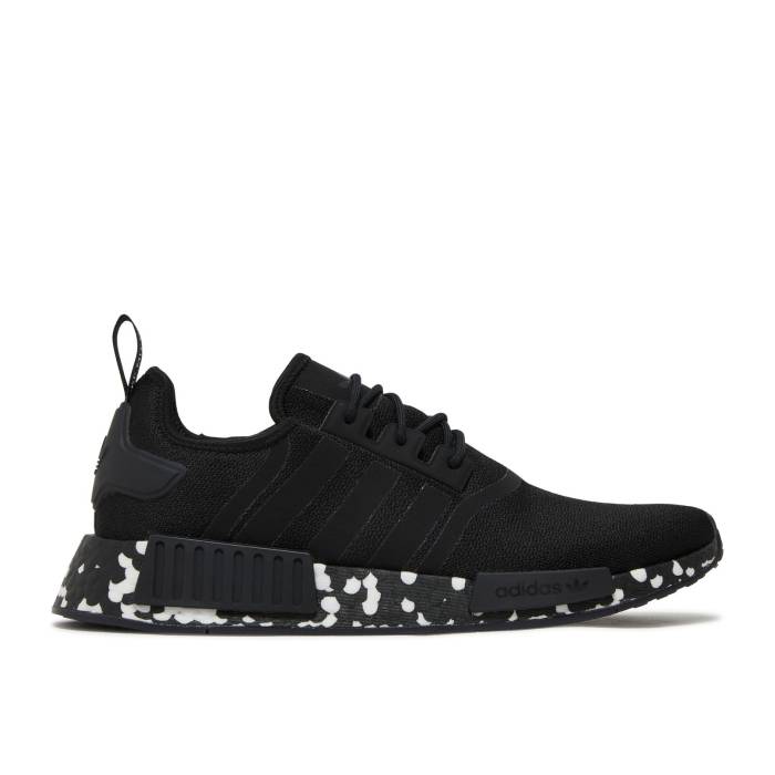 アディダス Adidas 【 Nmd_R1 \u0027Color Splash - Core Black\u0027 Men Core Black/Core Black/Cloud White 】 中核グループ メンズ 中核グループ 黒いこと 黒いこと 白いこと 白いこと