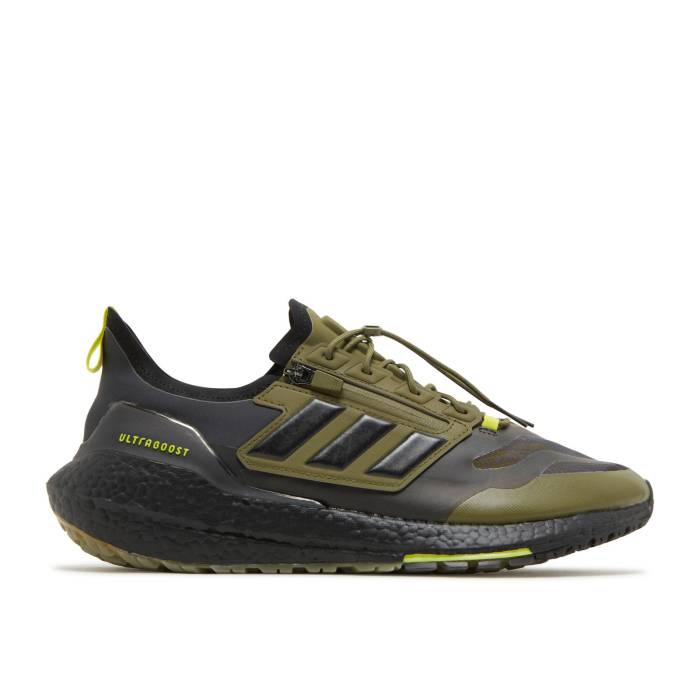 アディダス Adidas 【 Ultraboost 21 Gtx 'Focus Olive' Men Focus Olive/Core Black/Acid Yellow 】 メンズ olive オリーブ コア 黒色 ブラック yellow 黄色・イエロー 31,135円