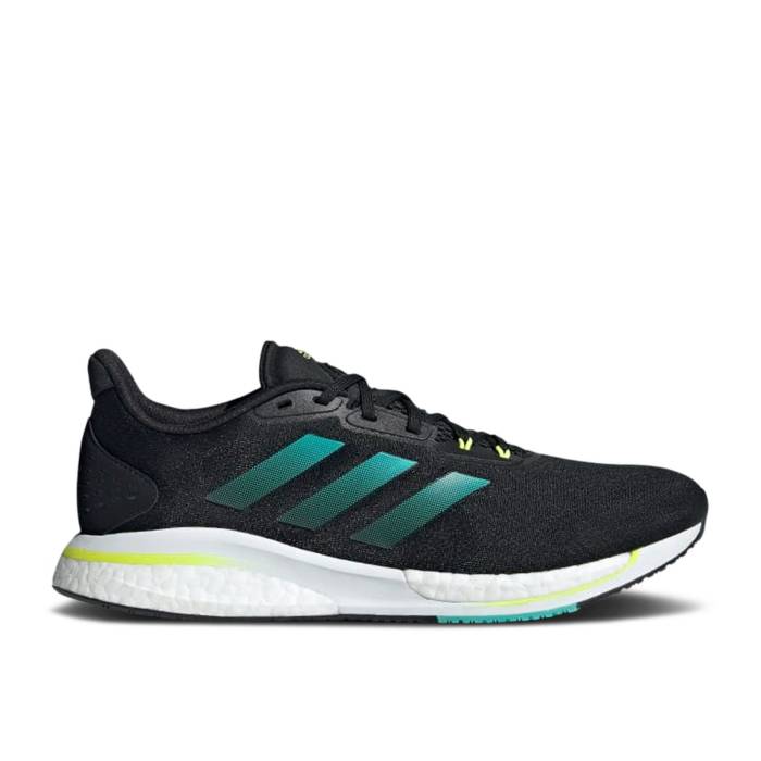 アディダス Adidas 【 Supernova+ Cc 'Black Mint Rush' Men Core Black/Mint Rush/Solar Yellow 】 メンズ コア 黒色 ブラック rush ラッシュ yellow 黄色・イエロー｜スニケス