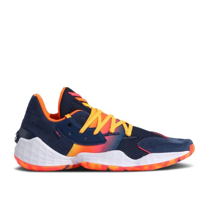 アディダス Adidas 【 Harden Vol. 4 Gca \u0027Social Media Pack\u0027 Men Tech Indigo/Signal Pink/Solar Gold 】 ハーデン メンズ テック 藍色・インディゴ pink サクラ色 ゴールド