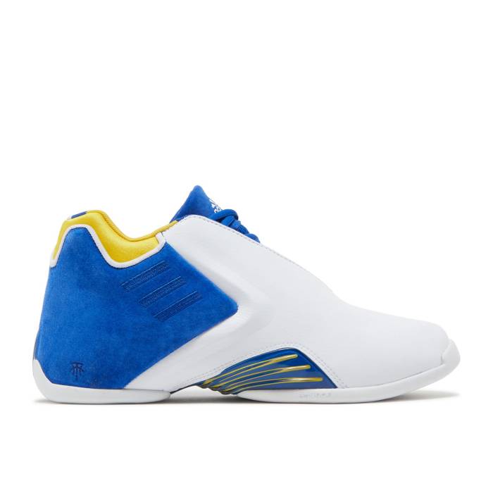 アディダス Adidas 【 T-Mac 3 Restomod 'Auburndale' Men Cloud White/Collegiate Royal/Equipment Yellow 】 メンズ 白色 ホワイト yellow 黄色・イエロー｜スニケス
