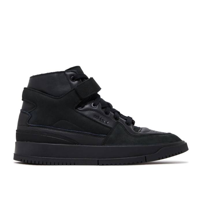 アディダス Adidas 【 Forum Premiere \u0027Core Black\u0027 Men Core Black/Core Black/Chalk White 】 討論会 メンズ 中核グループ 黒いこと 黒いこと 白いこと 白いこと