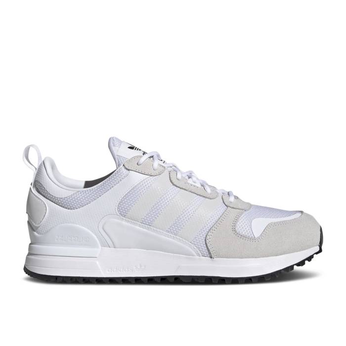 アディダス Adidas 【 Zx 700 Hd \u0027Cloud White\u0027 Men Cloud White/Cloud White/Core Black 】 メンズ 白いこと 白いこと 中核グループ 黒いこと 黒いこと メンズ靴-スニーカー-靴