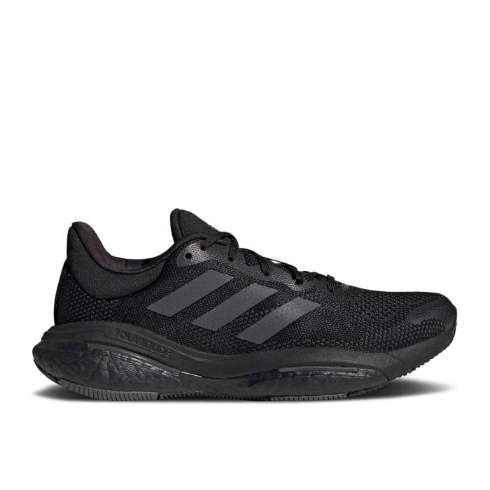アディダス Adidas 【 Wmns Solarglide 5 'Black Carbon' Women Core Black/Grey Six/Carbon 】 レディース コア 黒色 ブラック 灰色 グレー カーボン