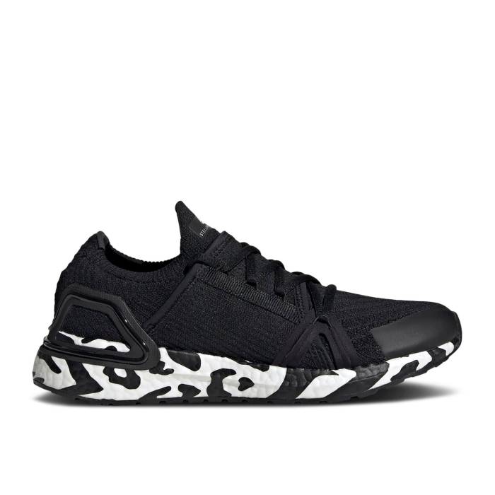 アディダス Adidas 【 Stella Mccartney X Wmns Ultraboost 20 \u0027Black White\u0027 Women Core Black/Core Black/Green 】 レディース 中核グループ 黒いこと 黒いこと green 緑・緑であること