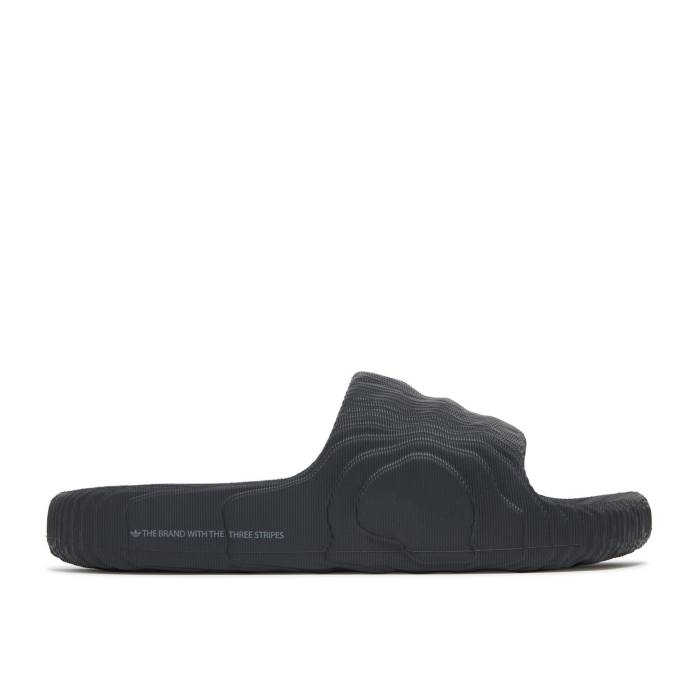 アディダス Adidas 【 Adilette 22 Slides \u0027Carbon\u0027 Men Carbon/Carbon/Carbon 】 アディレッタ メンズ 炭素