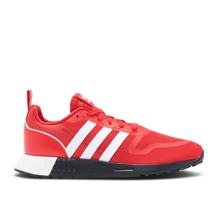 アディダス Adidas 【 Multix 'Logo Print - Vivid Red' Men Vivid Red/Footwear White/Core Black 】 メンズ Red 赤・レッド 白色 ホワイト コア 黒色 ブラック