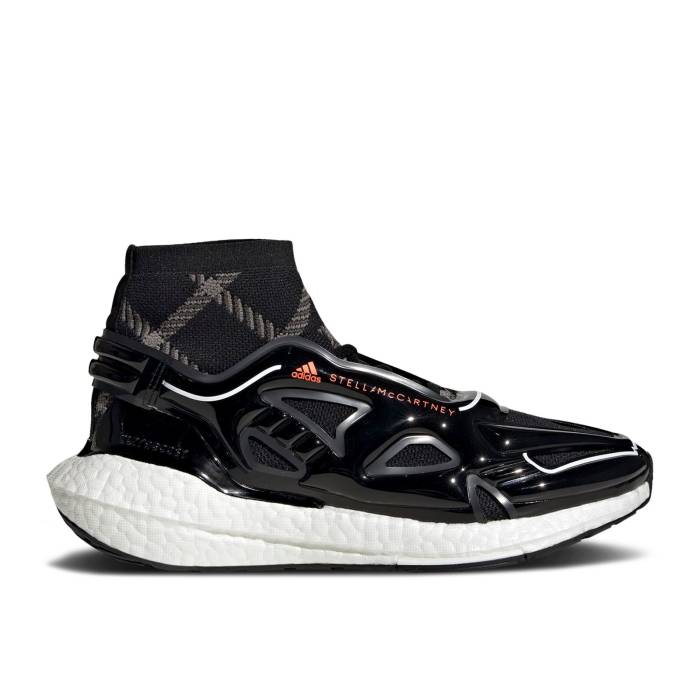 アディダス Adidas 【 Stella Mccartney X Wmns Ultraboost 22 Elevated \u0027Core Black Signal Orange\u0027 Women Core Black/Grey Four/App Signal Orange 】 黒いこと 黒いこと レディース 中核グループ 黒いこと 黒いこと 薄墨色 薄墨色 orange 橙・オレンジ色