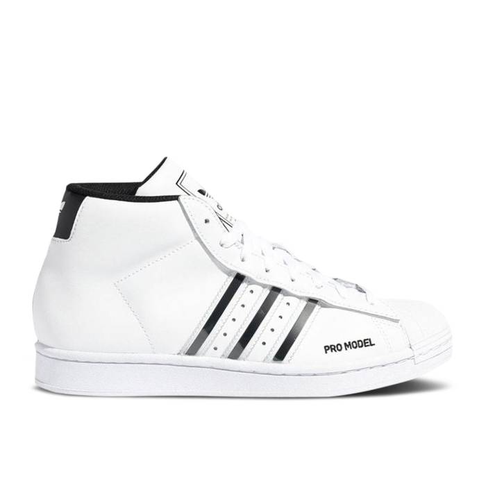 アディダス Adidas 【 Pro Model 'White Black' Men 】 プロ メンズ
