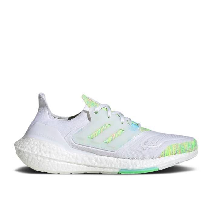 アディダス Adidas 【 Ultraboost 22 White Bliss Blue Men Cloud White/Cloud White/Bliss Blue 】 メンズ 白色 ホワイト 青色 ブルー