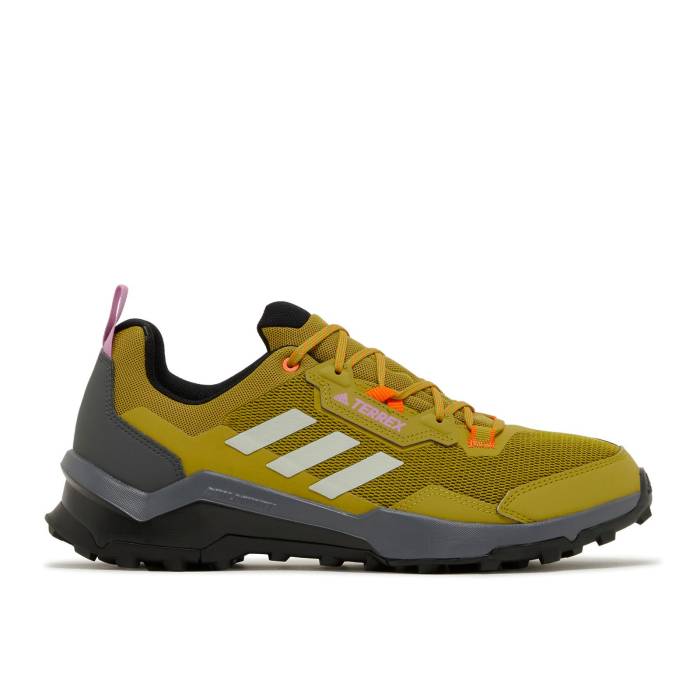 アディダス Adidas 【 Terrex Ax4 Primegreen \u0027Pulse Olive\u0027 Men Pulse Olive/Linen Green/Impact Orange 】 メンズ olive オリーブ green 緑・緑であること 差しひびき orange 橙・オレンジ色
