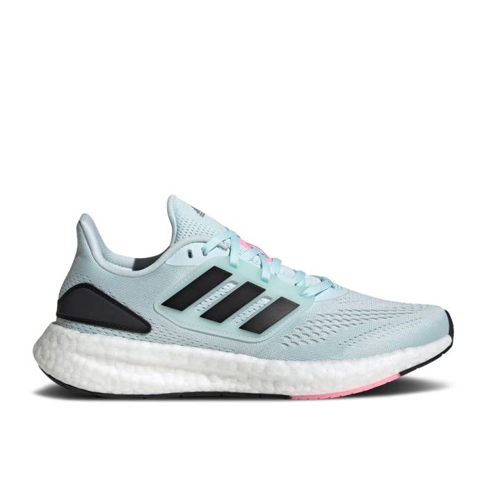 アディダス Adidas 【 Wmns Pureboost 22 \u0027Almost Blue Black\u0027 Women Almost Blue/Core Black/Cloud White 】 青味 青味 レディース 青味 青味 中核グループ 黒いこと 黒いこと 白いこと 白いこと