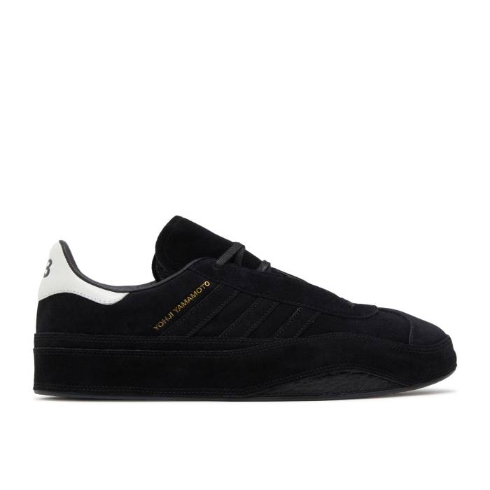 アディダス Adidas 【 Y-3 Gazelle 'Black White' Men Black/Black/Core White 】 ガゼル メンズ 黒色 ブラック コア 白色 ホワイト