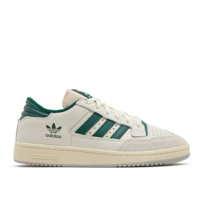 アディダス Adidas 【 Centennial 85 Low \u0027Cloud White Green\u0027 Men 】 白いこと 白いこと メンズ