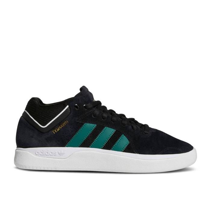 アディダス Adidas 【 Tyshawn 'Black Collegiate Green' Men Core Black/Collegiate Green/Cloud White 】 メンズ コア 黒色 ブラック green 緑・グリーン 白色 ホワイト