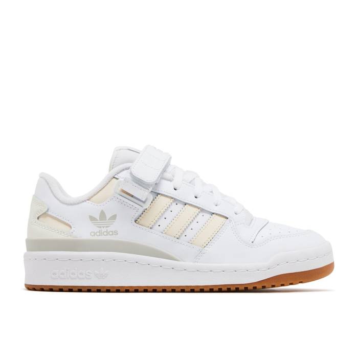 アディダス Adidas 【 Wmns Forum Low White Ecru Tint Gum Women Cloud White/Ecru Tint/Gum 】 フォーラム レディース 白色 ホワイト