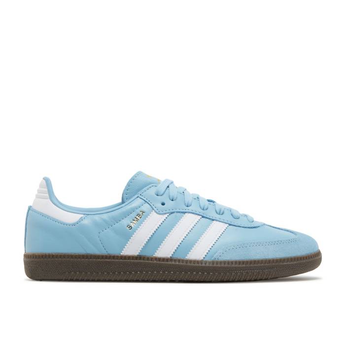 アディダス Adidas 【 Samba Team 'Argentina' Men Clear Blue/Cloud White/Tactile Blue 】 サンバ Team チーム メンズ 青色 ブルー 白色 ホワイト|スニケス