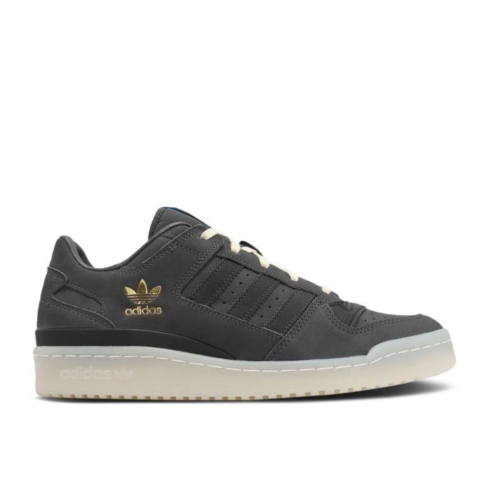 アディダス Adidas 【 Forum Low \u0027Dark Grey Solid\u0027 Men Dark Grey Solid Grey/Carbon/Core Black 】 討論会 薄墨色 薄墨色 メンズ 薄墨色 薄墨色 益荒男 炭素 中核グループ 黒いこと 黒いこと