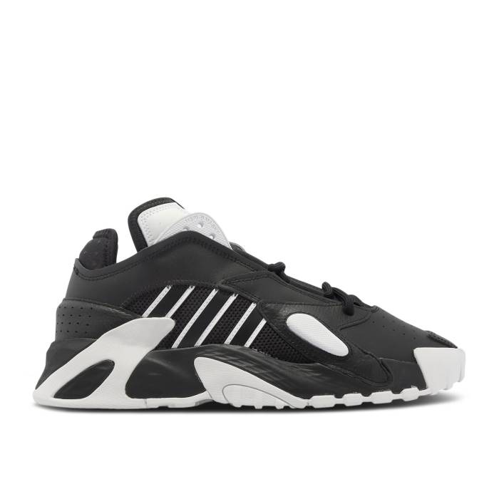 アディダス Adidas 【 Streetball \u0027Black White\u0027 Men Core Black/Cloud White/Core Black 】 Streetball 表どおりどんぶり鉢 メンズ 中核グループ 黒いこと 黒いこと 白いこと 白いこと