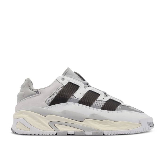 アディダス Adidas 【 Niteball \u0027White Grey\u0027 Men Cloud White/Core Black/Grey Two 】 メンズ 白いこと 白いこと 中核グループ 黒いこと 黒いこと 薄墨色 薄墨色