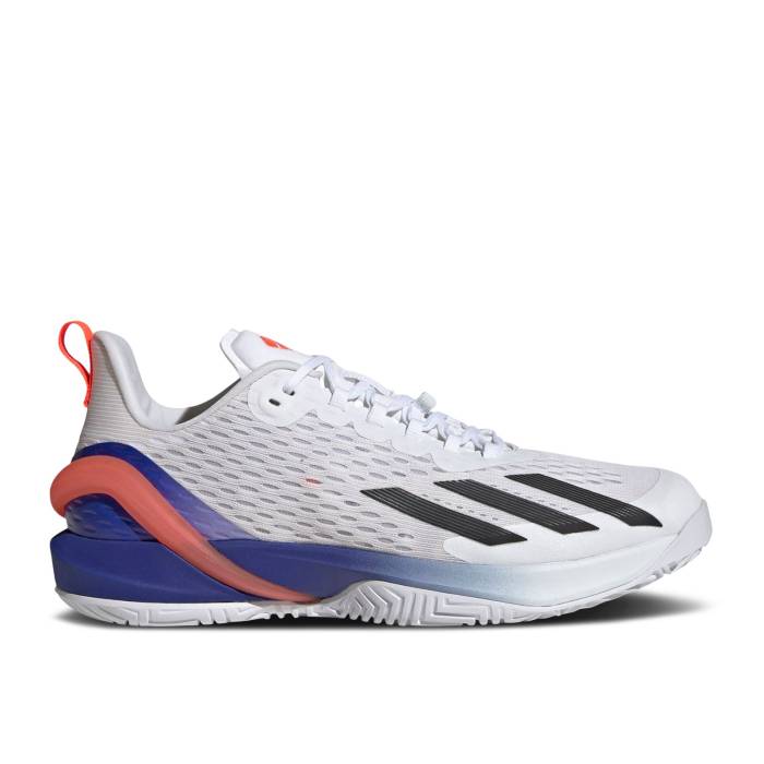 アディダス Adidas 【 Adizero Cybersonic \u0027White Blue Solar Red\u0027 Men Cloud White/Core Black/Solar Red 】 アディゼロ 青碧 青碧 メンズ 白いこと 白いこと 中核グループ 黒いこと 黒いこと Red 赤・赤いこと
