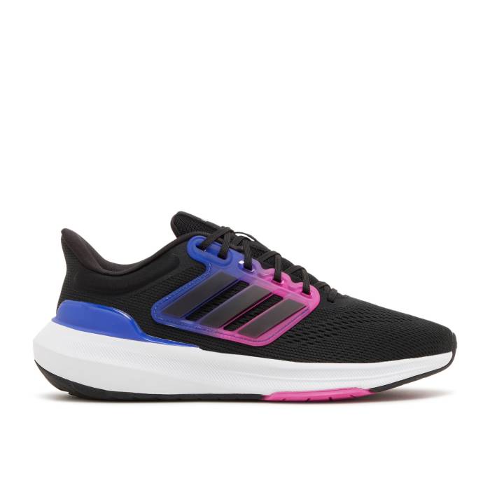 アディダス Adidas 【 Ultrabounce 'Black Blue Fuchsia' Men Core Black/Core Black/Lucid Blue 】 青色 ブルー メンズ コア 黒色 ブラック 青色 ブルー
