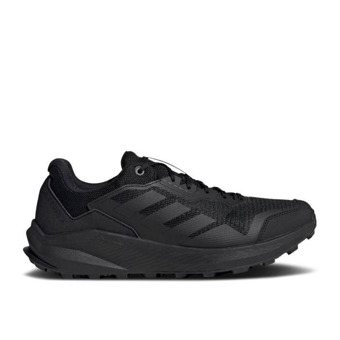 アディダス Adidas 【 Terrex Trail Rider \u0027Black Grey\u0027 Men Core Black/Core Black/Grey Five 】 メンズ 中核グループ 黒いこと 黒いこと 薄墨色 薄墨色 スニーカー-メンズ靴-靴