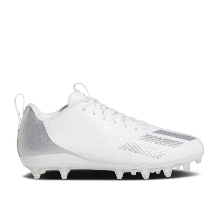 アディダス Adidas 【 Adizero Spark J 'Pearlized Pack' Youth Cloud White/Silver Metallic/Cloud White 】 アディゼロ ジュニア キッズ 白色 ホワイト Silver 銀色・シルバー｜スニケス