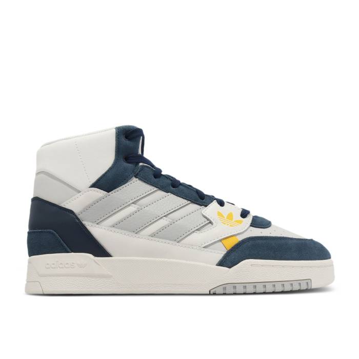 アディダス Adidas 【 Drop Step Se \u0027Navy Off White\u0027 Men Off White/Grey Two/Navy Blue 】 メンズ 白いこと 白いこと 薄墨色 薄墨色 紺色 米国海軍 青み 青色