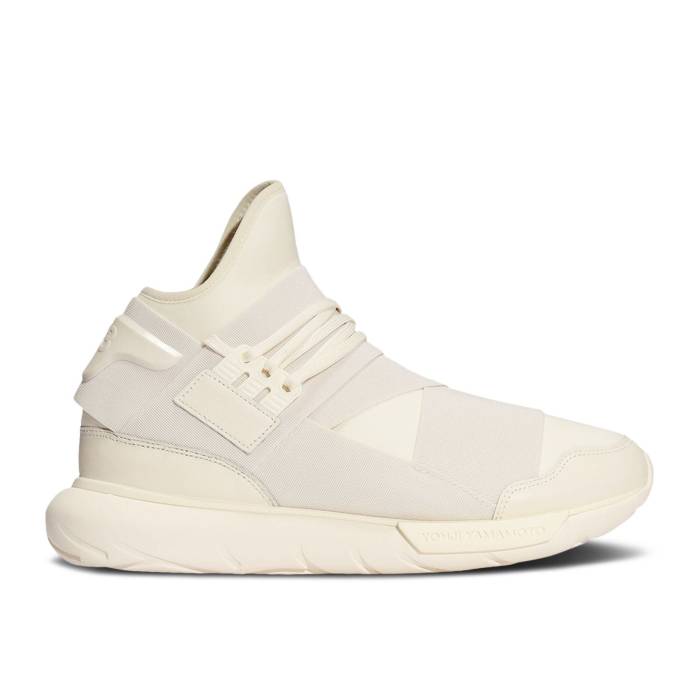 アディダス Adidas 【 Y-3 Qasa High \u0027Off White\u0027 Men Off White/Off White/Off White 】 御機嫌 メンズ 白いこと 白いこと