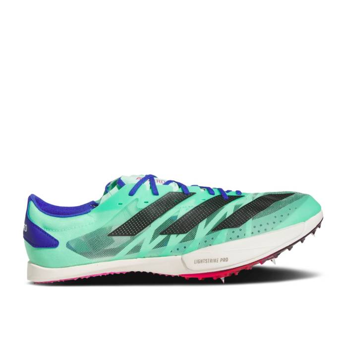アディダス Adidas 【 Adizero Ambition Pulse Mint Men Pulse Mint/Core Black/Lucid Blue 】 アディゼロ メンズ コア 黒色 ブラック 青色 ブルー