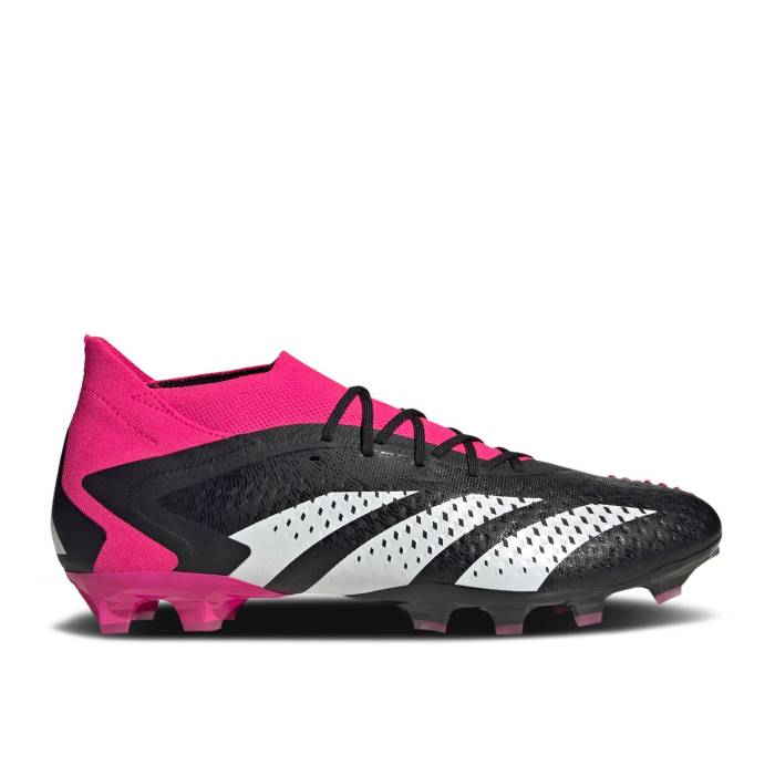 アディダス Adidas 【 Predator Accuracy.1 銀 \u0027Own Your Football Pack\u0027 Men Core Black/Cloud White/Team Shock Pink 2 】 プレデター 蹴球 メンズ 中核グループ 黒いこと 黒いこと 白いこと 白いこと Team 野球クラブ ぼうぜん自失 pink ピン