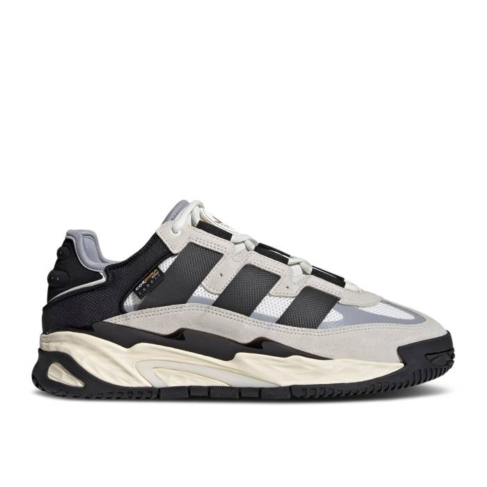 アディダス Adidas 【 Niteball \u0027Orbit Grey Black\u0027 Men Orbit Grey/Core Black/Cream White 】 薄墨色 薄墨色 メンズ 薄墨色 薄墨色 中核グループ 黒いこと 黒いこと 皮膚軟化剤 白いこと 白いこと