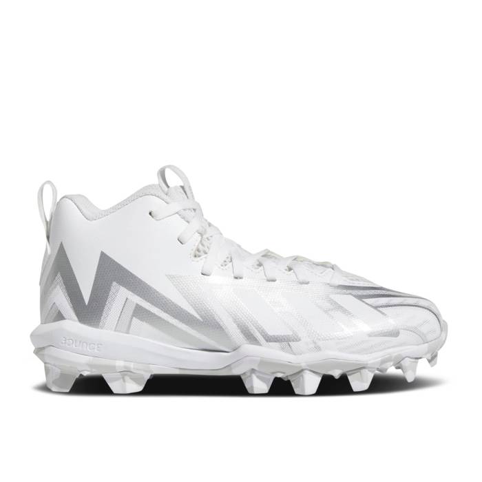 アディダス Adidas 【 Freak Spark Md 23 Inline Big Kid 'White Silver Metallic' Youth Cloud White/Cloud White/Silver Metallic 】 Silver 銀色・シルバー ジュニア キッズ 白色 ホワイト Silver 銀色・シルバー｜スニケス