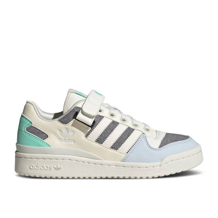 アディダス Adidas 【 Wmns Forum Low \u0027Off White Easy Green\u0027 Women Off White/Wonder White/Easy Green 】 討論会 白いこと 白いこと レディース 白いこと 白いこと green 緑・緑であること