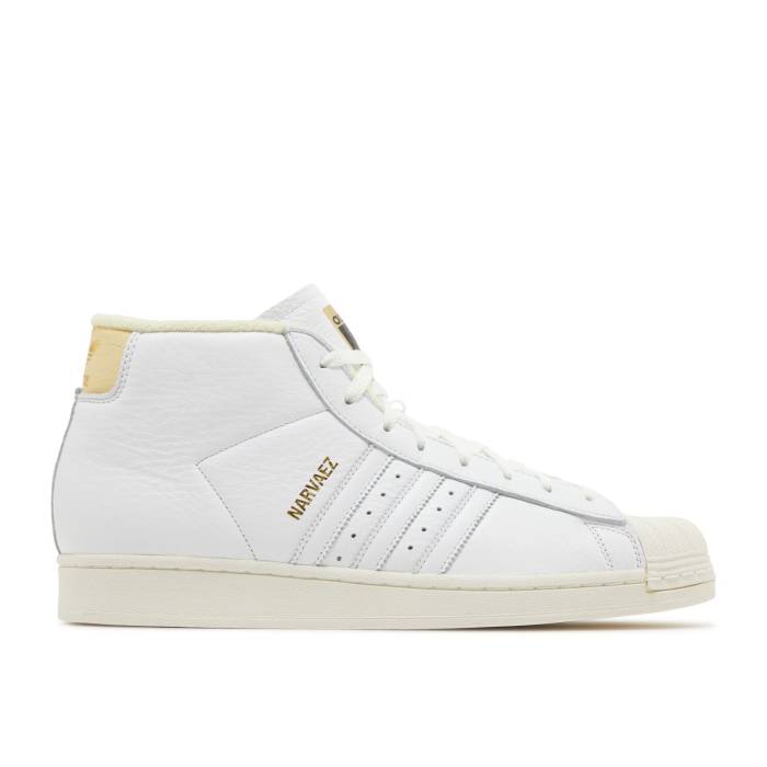 アディダス Adidas 【 Sam Narvaez X Pro Model Adv 'Cloud White' Men Cloud White/Cloud White/Easy Yellow 】 プロ メンズ 白色 ホワイト yellow 黄色・イエロー