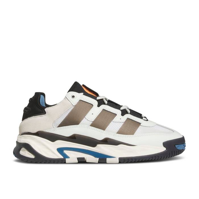 アディダス Adidas 【 Niteball \u0027White Black Blue\u0027 Men Crystal White/Core Black/White Tint 】 黒いこと 黒いこと メンズ 白いこと 白いこと 中核グループ 黒いこと 黒いこと