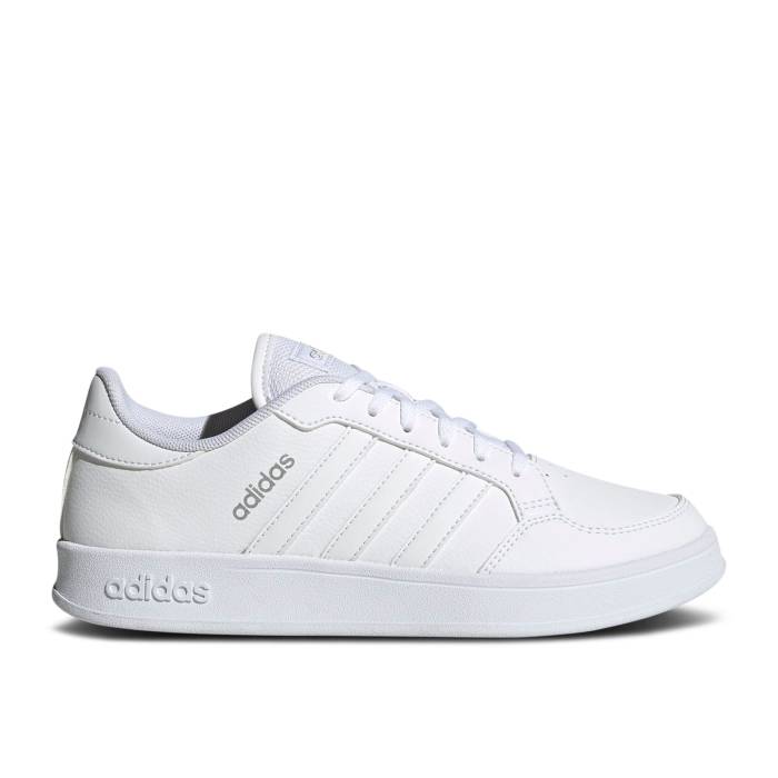 アディダス Adidas 【 Wmns Breaknet \u0027White Silver Metallic\u0027 Women Cloud White/Cloud White/Silver Metallic 】 Silver しろがね色・しろがね色 レディース 白いこと 白いこと Silver しろがね色・しろがね色