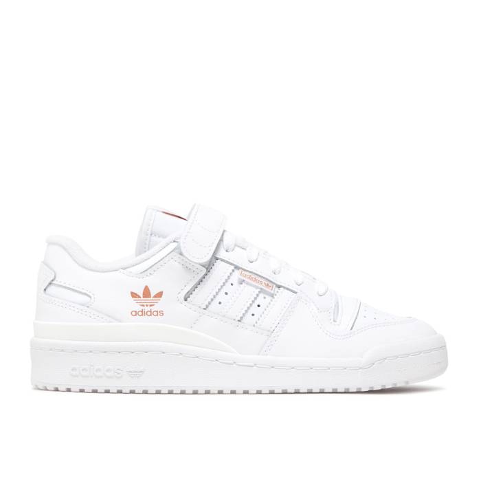アディダス Adidas 【 Wmns Forum Low 'White Rose Gold Metallic' Women Cloud White/Cloud White/Rose Gold Metallic 】 フォーラム Rose ローズ ゴールド レディース 白色 ホワイト Rose ローズ ゴールド