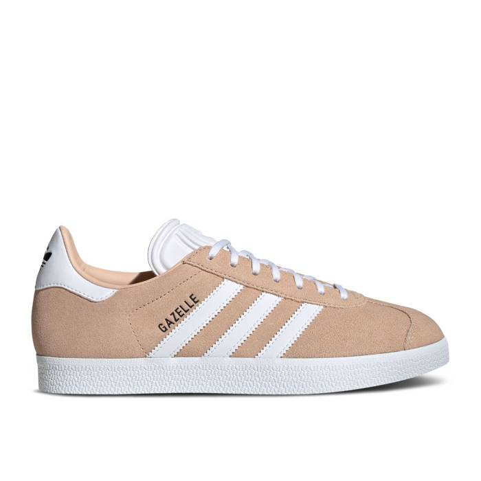 アディダス Adidas 【 Wmns Gazelle \u0027Halo Blush\u0027 Women Halo Blush/Cloud White/Core Black 】 ガゼル レディース 白いこと 白いこと 中核グループ 黒いこと 黒いこと