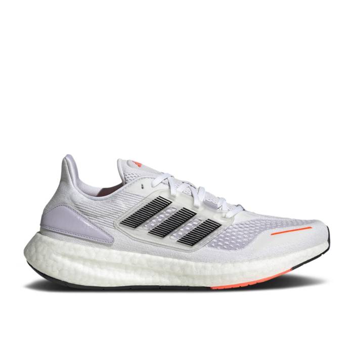 アディダス Adidas 【 Pureboost 22 Heat.rdy \u0027White Solar Red\u0027 Men Cloud White/Core Black/Solar Red 】 メンズ 白いこと 白いこと 中核グループ 黒いこと 黒いこと Red 赤・赤いこと