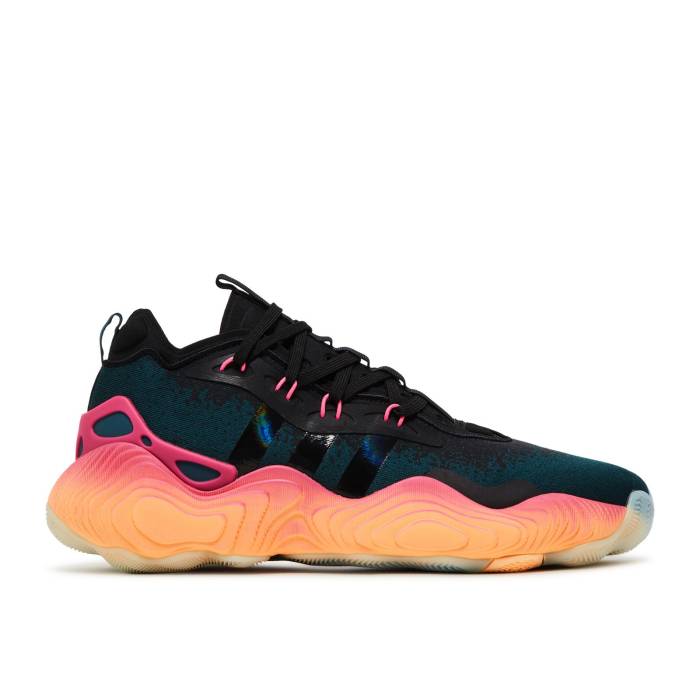 アディダス Adidas 【 Trae Young 3 \u0027From The Ground Up\u0027 Men Arctic Night/Core Black/Acid Orange 】 メンズ ナイト爵 中核グループ 黒いこと 黒いこと orange 橙・オレンジ色
