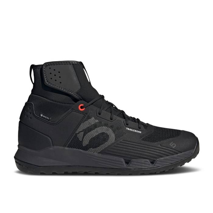 アディダス Adidas 【 Five Ten Trailcross Gore-Tex 'Black Grey' Men Core Black/Grey Three/Solar Red 】 ゴアテックス メンズ コア 黒色 ブラック 灰色 グレー Red 赤・レッド｜スニケス